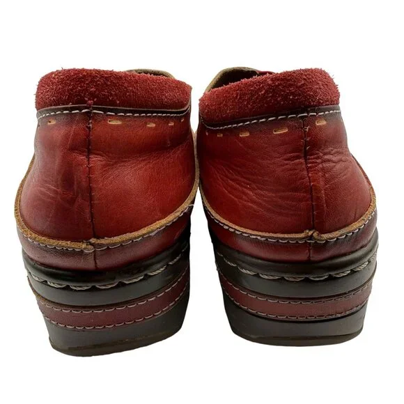 L'Artiste by Spring Step Burbank Leather Clogs, 9 - Picture 5 of 10